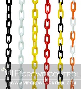 6mm Plastic Safety Chain VIP Crowd Control - Picture 1 of 11