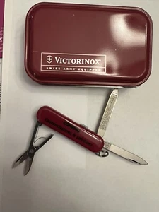 Victorinox Swiss Army Equipped Pocket Knife In Red Case - Picture 1 of 2