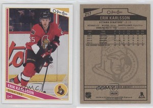 2013-14 O-Pee-Chee Erik Karlsson #217