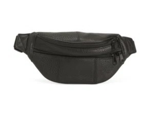 Amerileather leather Belt Bag ( black, unisex Top grain) - Picture 1 of 4