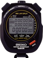 SEIKO S141 300-Lap Memory Stopwatch for Aquatic Sports