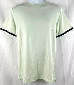 Original Use Shirt Size XS Moonlight Jade Boxy Black Trim Short Sleeves Pullover - Picture 1 of 6