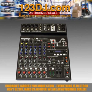 PV 10AT Compact 10 Channel Mixer with Bluetooth and Antares Auto-Tune - Picture 1 of 5