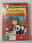 Curious George Volumes 1 2 3 (DVD 2006 PAL Region 2 + 4) ad245