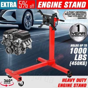450kg Engine Stand 1000lb Heavy Duty Cars Auto Motor Crane Hoist Workshop AU - Picture 1 of 12