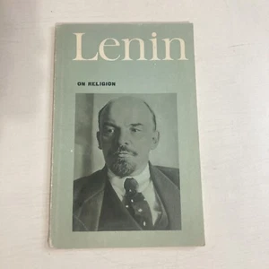 Lenin On Religion PB Book 1966 Printed In The USSR English Language - Picture 1 of 8