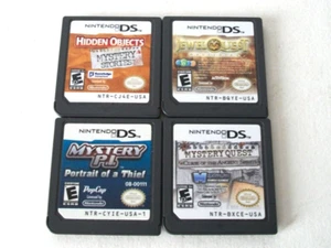 Nintendo DS Mystery Puzzle Games Lot Hidden Object Jewel Quest Mysteries Curse - Bild 1 von 2
