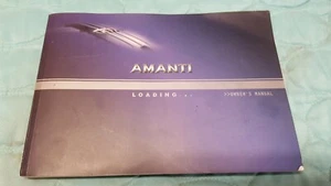 2004 Kia Amanti OEM Owner Owner's Manual & Supplemental Document with Case - Picture 1 of 4