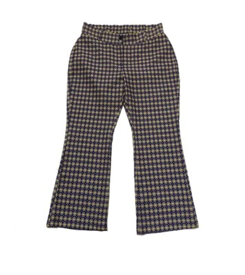 FIORELLA RUBINO Pantalone viola fantasia multicolore Tg I43 - XXL - Immagine 1 di 4