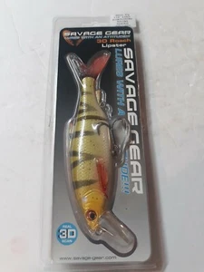1 lápiz labial Savage Gear 3D para cucarachas 7 y 1/4" 2 y 3/8 oz. Rodadura flotante lenta. Percha - Imagen 1 de 1
