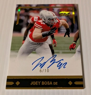 2016 Gold Leaf Rookies #GLR-JB3 Joey Bosa # 6/10 Ohio State - Image 1 of 2