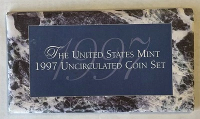 1997 U.S. Mint P & D Uncirculated Mint Set 10 Coins With Original Envelope (N) - Image 1 of 4