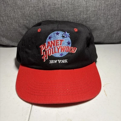 Sombrero Planet Hollywood Nueva York rojo/negro Foto 1 de 3