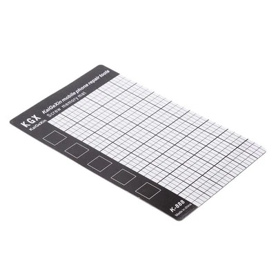 Screw Pad Screws Memory Chart Mat Repair Guide - Image 1 of 4