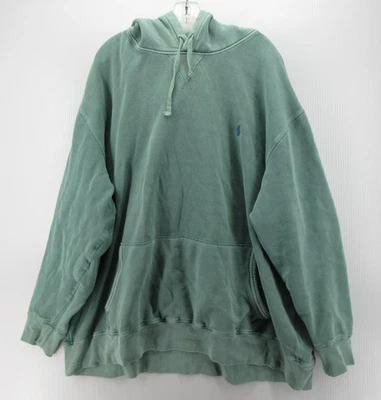 Ralph Lauren Polo Sweatshirt Men 3XB Big Green Sage Afterhood Inspired Hoodie * - Image 1 of 4