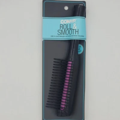 Conair Roll & Smooth Comb Roller Detangles & Evenly Distributes Hair Product - Image 1 of 2