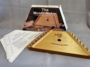Vintage “The Music Maker” Lap Harp in box with Music (1372) - Picture 1 of 15