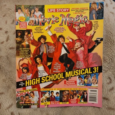 Life Story Magazine~Movie Magic:High School Musical 3~Disney~DEC2008/JAN 2009 - Image 1 of 4