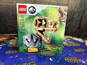 LEGO Jurassic World Dinosaur Fossils: T. Rex Skull - The Jurassic Park 76964 NEW - Picture 1 of 6