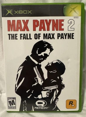 Max Payne 2: The Fall of Max Payne (Microsoft Xbox 2003) Completo Na Caixa + Reg Card - Imagem 1 de 4