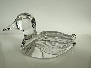 Princess House Crystal Pets Duck 24% Full Lead Crystal Germany 4.5” Figurine - Picture 1 of 12