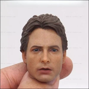 2 KC L36-19 1/6 Back to the Future Marty McFly Head Sculpt Model - Picture 1 of 4