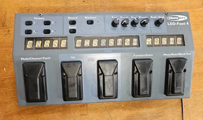 Showtec LED Foot 4 Four-Channel Foot Controller Dutch Designs Main Unit Only - Image 1 of 4