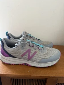 New Balance Damen Nitrel Speedride Trailrunning grau lila WTNTRCV3 Größe 10 - Bild 1 von 7