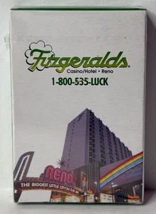 Vintage Fitzgeralds Casino Reno NV Sealed Deck of Playing Cards - Bild 1 von 6