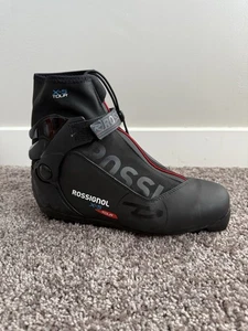 Rossignol X-2 Tour Black Cross Country Ski Boots RIGV160 Size 41 - Right Shoe - Picture 1 of 8