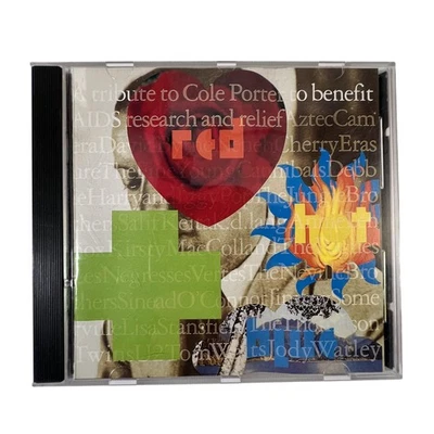 Vintage Red Hot + Blue CD Cole Porter Tribute Compilation AIDS Benefit 1990 Pop - Image 1 of 4