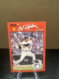 1990 Donruss #676 Cal Ripken Jr. Baltimore Orioles Baseball Card - Bild 1 von 2