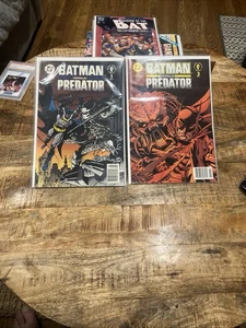 BATMAN versus PREDATOR #1 and 2 MINI SERIES DC DARKHORSE - Picture 1 of 14