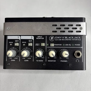 Mackie Onyx Blackjack Premium 2x2 USB Recording Interface With Box - Picture 1 of 9