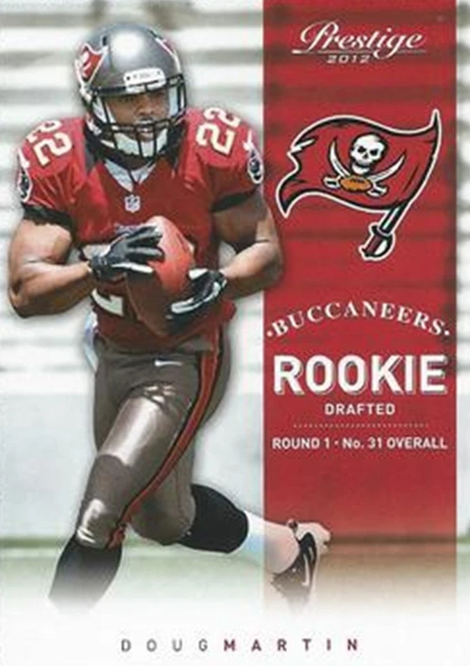 2012 Prestige #245 Doug Martin RC Tampa Bay Buccaneers - Image 1 of 1