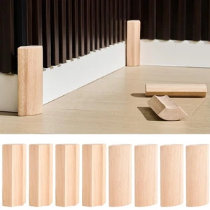 8 Stck. 5,5" x 3/4" Abgerundet Außen Bullnose Ecke Antihaft Fußleiste Formin... - Bild 1 von 6