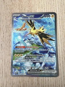 Zapdos EX 202/165 Ilustración Especial Escarlata y Violeta 151 ¡Nuevo! - Imagen 1 de 4