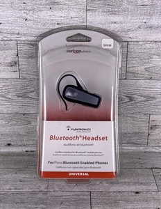 Plantronics PBT390Z Auricolare Bluetooth Argento/Nero Verizon Wireless Nuovo Sigillato - Foto 1 di 15