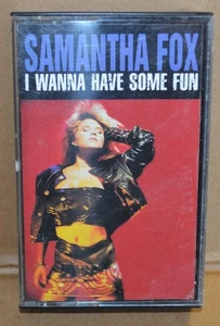 Samantha Fox Cassette Tape I Wanna Have Some Fun 1988 - Imagen 1 de 3