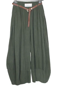 NEW 2025 AUTUMN LADIES LIGHTWEIGHT COMFY FINE CORDUROY WIDE LEG PALAZZO TROUSERS - Picture 1 of 9