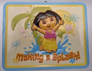 Vintage Dora The Explorer Tin Box Lunchbox  - Picture 1 of 15