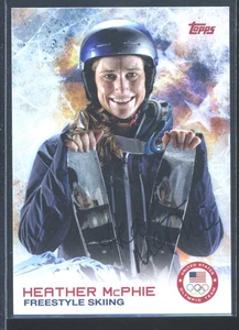 Heather McPhie signed autographed 2014 Topps Winter Olympic AUTO #62 Skiing  - Picture 1 of 1