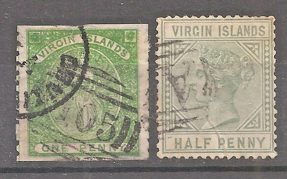 Virgin Islands   Sc# 1-13   Used   Cat Val $78      gtc16 - Image 1 of 1