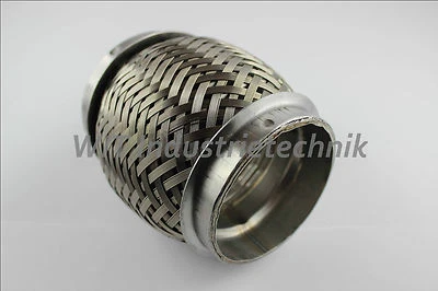 Flexrohr 76mm 63,5mm 89mm 60mm 70mm 1.4301 diverse Abmessungen VERSAND KOSTENLOS - Bild 1 von 2