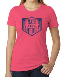 Made in America Damen Grafik T-Shirt, Patriotische Shirts - Bild 1 von 6