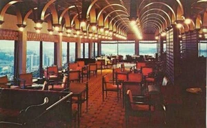 Postal Puerto Rico La Alhambra Restaurante Sheraton Hotel Años 60 No Como Nueva Sin Usar - Imagen 1 de 2