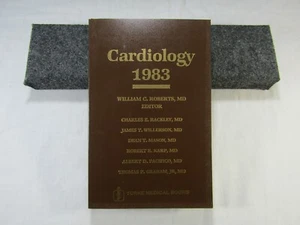 CARDIOLOGY 1983 Editor William C Roberts MD Yorke Medical Books Paperback  - Picture 1 of 10