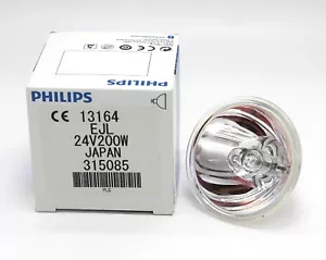 PHILIPS 13164 EJL 24V200W GX5.3 Projector Lamp Microscope Halogen light - Picture 1 of 3