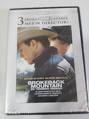 BrokeBack Mountain Heath Ledger Gyllenhaal Anf Lee - DVD Spanish English New - Image 1 of 2