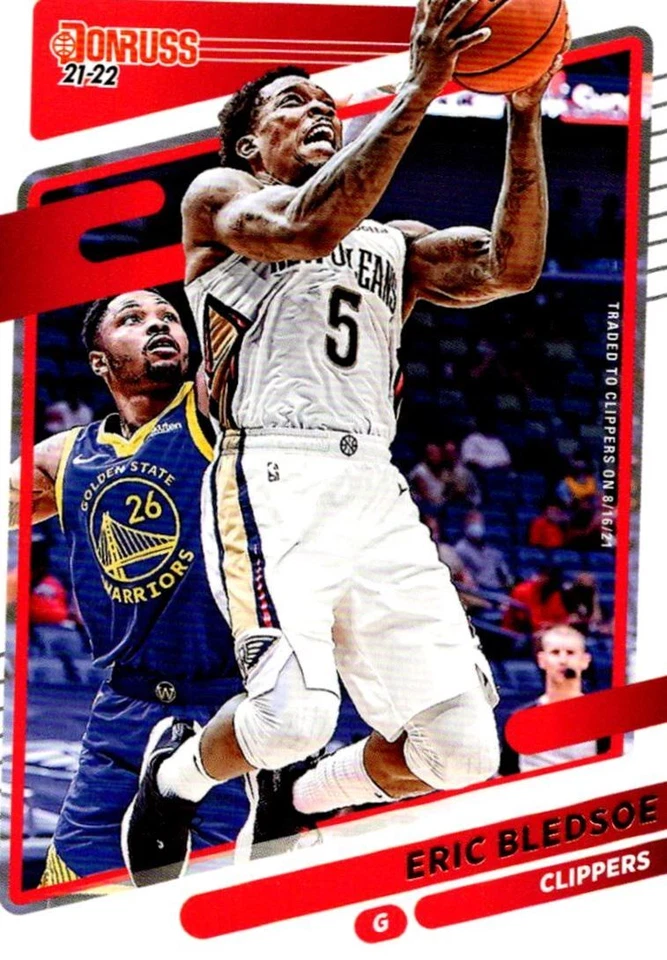 2021-22 Donruss Eric Bledsoe Los Angeles Clippers #101 - Image 1 of 2